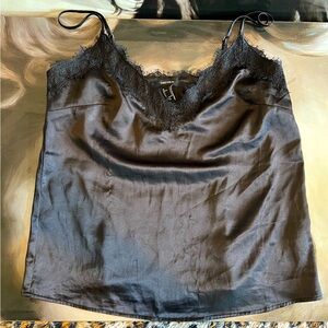 Silk Lace Tank Top